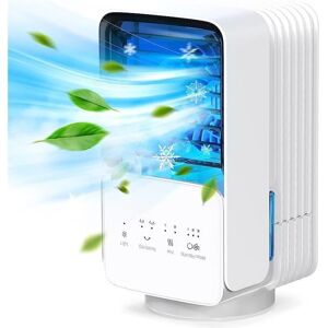 AUTREMENT Climatiseur Portable - OMISOON - Mobile Silencieux 4 en 1 - 120° Oscillation - 700 ml - Blanc Blanc - Publicité AUTREMENT Climatiseur Portable - OMISOON - Mobile Silencieux 4 en 1 - 120° Oscillation - 700 ml - Blanc Blanc - Publicité