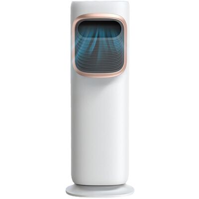NOBRAND Rafraîchisseur évaporatif tour réversible chaud froid ventilateur mobile humidifiant 3 vitesses oscillation pour maison dortoir - Publicité NOBRAND Rafraîchisseur évaporatif tour réversible chaud froid ventilateur mobile humidifiant 3 vitesses oscillation pour maison dortoir - Publicité