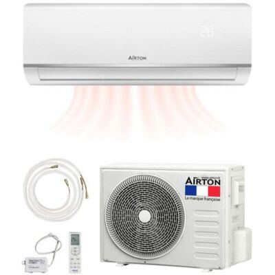 Pack pompe à chaleur réversible AIRTON - Prêt à poser - 5270W - ReadyClim 6M - WIFI - Publicité Pack pompe à chaleur réversible AIRTON - Prêt à poser - 5270W - ReadyClim 6M - WIFI - Publicité