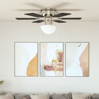 VIDAXL SALE 2026 Ventilateurs de plafond Brun - Ventilateur de plafond orné avec lumière 82cm Marron foncé PRO942528860 Marron - Publicité VIDAXL SALE 2026 Ventilateurs de plafond Brun - Ventilateur de plafond orné avec lumière 82cm Marron foncé PRO942528860 Marron - Publicité
