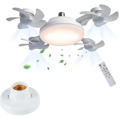 NOBRAND Ventilateur Drone 2 en 1 avec Lumière 60 W 3 Modes de Couleur 3 Vitesses Réglables Grand Débit dair pour Cuisine Chambre à Coucher - Publicité NOBRAND Ventilateur Drone 2 en 1 avec Lumière 60 W 3 Modes de Couleur 3 Vitesses Réglables Grand Débit dair pour Cuisine Chambre à Coucher - Publicité