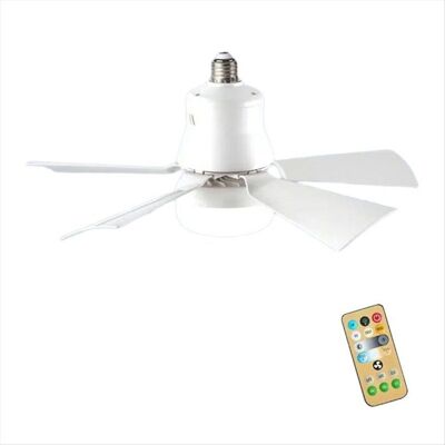 SODIAL Ventilateur LED silencieux à palette de couleurs trois télécommandes ventilateur de plafond populaire E27 vitesse de lumière - Publicité SODIAL Ventilateur LED silencieux à palette de couleurs trois télécommandes ventilateur de plafond populaire E27 vitesse de lumière - Publicité