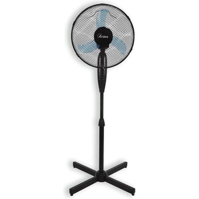 Ventilateur sur pied - ARDES - AR5AM40P - Hauteur réglable 102-120 cm - 3 vitesses - Oscillation automatique Noir - Publicité Ventilateur sur pied - ARDES - AR5AM40P - Hauteur réglable 102-120 cm - 3 vitesses - Oscillation automatique Noir - Publicité