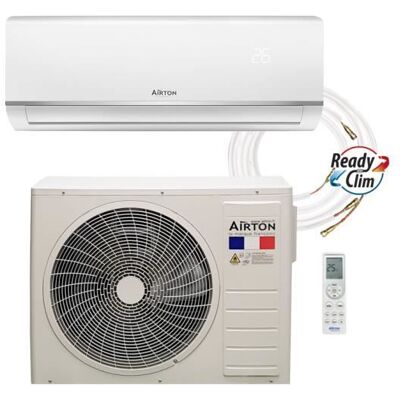 Airton - Readyclim 4m - 5270W - Auto-installation - Pack climatiseur - Publicité Airton - Readyclim 4m - 5270W - Auto-installation - Pack climatiseur - Publicité