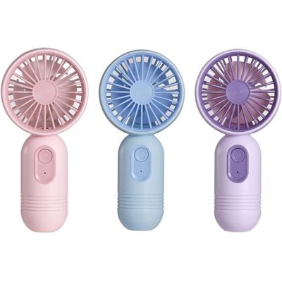 SANS MARQUE Lot 3 mini ventilateurs USB 3 vitesses poche enfant adulte - Publicité SANS MARQUE Lot 3 mini ventilateurs USB 3 vitesses poche enfant adulte - Publicité