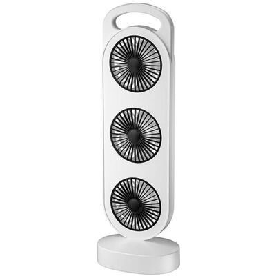 SODIAL Ventilateur à Triple Turbine Chargement USB Ventilateur de Bureau à Vent Fort Ventilateur de Dortoir à Domicile Fonctionnementb Blanc - Publicité SODIAL Ventilateur à Triple Turbine Chargement USB Ventilateur de Bureau à Vent Fort Ventilateur de Dortoir à Domicile Fonctionnementb Blanc - Publicité