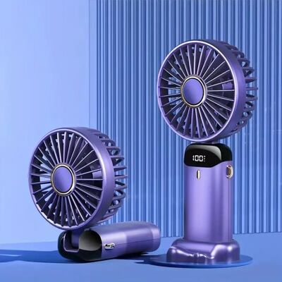 Ventilateur portable - NOBRAND - USB - Violet - Rechargeable - Intérieur/Extérieur Violet - Publicité Ventilateur portable - NOBRAND - USB - Violet - Rechargeable - Intérieur/Extérieur Violet - Publicité