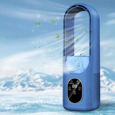 Climatiseur mobile - NOBRAND - Mini - 3 en 1 (refroidisseur/ventilateur/veilleuse) - USB - Veilleuse 7 couleurs - Publicité Climatiseur mobile - NOBRAND - Mini - 3 en 1 (refroidisseur/ventilateur/veilleuse) - USB - Veilleuse 7 couleurs - Publicité