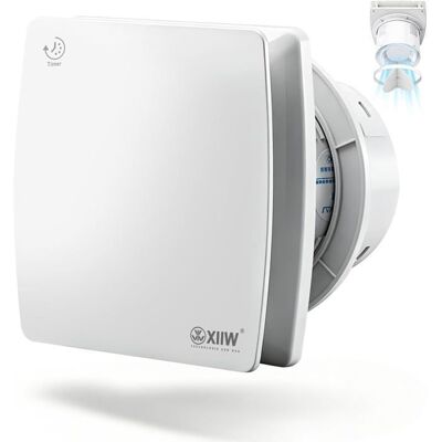 NOBRAND Ventilateur de Salle de Bain Ø100mm Extracteur dAir avec Minuterie et Clapet Anti‑Retour 95 m³/h 12 W 34 dB Silencieux - Publicité NOBRAND Ventilateur de Salle de Bain Ø100mm Extracteur dAir avec Minuterie et Clapet Anti‑Retour 95 m³/h 12 W 34 dB Silencieux - Publicité