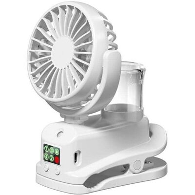 NOBRAND Mini ventilateur portable rechargeable. Ventilateur portable à quatre vitesses. Ventilateur portable USB - blanc. Publicité NOBRAND Mini ventilateur portable rechargeable. Ventilateur portable à quatre vitesses. Ventilateur portable USB - blanc. Publicité