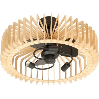 Ventilateur - Plafonnier - FARELEK - Lunava Ø42 cm - 3xE27 - Publicité Ventilateur - Plafonnier - FARELEK - Lunava Ø42 cm - 3xE27 - Publicité