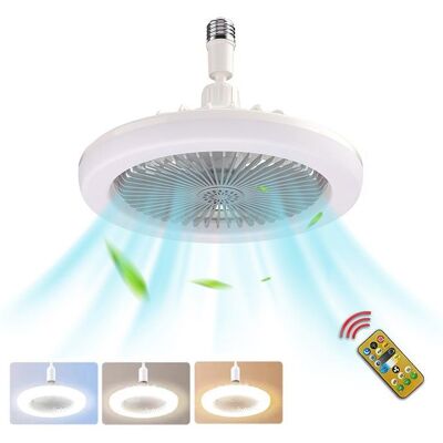 UVERBON Ventilateur de Plafond avec Lumiere 3 Vitesses Réglables Intensité Variable Fonction daromathérapie Télécommande Minuterie Blanc - Publicité UVERBON Ventilateur de Plafond avec Lumiere 3 Vitesses Réglables Intensité Variable Fonction daromathérapie Télécommande Minuterie Blanc - Publicité