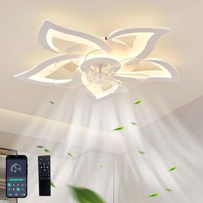 UVERBON Ventilateur Plafond 69cm Plafonnier Ventilateur 3 Couleurs Réglables 6 Vitesses Réversible avec Minuterie et Mémoire Silencieux Blanc - Publicité UVERBON Ventilateur Plafond 69cm Plafonnier Ventilateur 3 Couleurs Réglables 6 Vitesses Réversible avec Minuterie et Mémoire Silencieux Blanc - Publicité