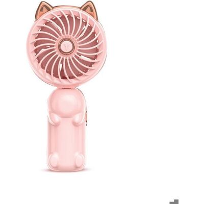 SODIAL Ventilateur Portable avec Oreilles de Chat Mini Ventilateur avec Batterie Rechargeable USB Petit Ventilateur Pliable (Rose) Rose - Publicité SODIAL Ventilateur Portable avec Oreilles de Chat Mini Ventilateur avec Batterie Rechargeable USB Petit Ventilateur Pliable (Rose) Rose - Publicité