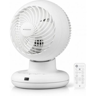 Iris Ohyama Ventilateur de Table Woozoo Silencieux Oscillation Multidirectionnelle Puissant Blanc 3 Vitesses PCF-BC15TEC Blanc - Publicité Iris Ohyama Ventilateur de Table Woozoo Silencieux Oscillation Multidirectionnelle Puissant Blanc 3 Vitesses PCF-BC15TEC Blanc - Publicité