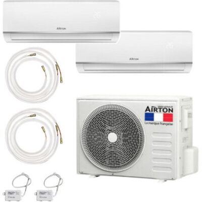 Airton - Bi-Split 2500W - Réversible - Kit de climatisation - Publicité Airton - Bi-Split 2500W - Réversible - Kit de climatisation - Publicité