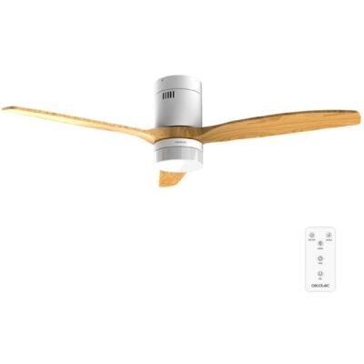 Cecotec Ventilateur de Plafond avec Lumière EnergySilence Aero 4600 Arctic White&Sand. Moteur DC 38 W Diamètre 132 cm - Publicité Cecotec Ventilateur de Plafond avec Lumière EnergySilence Aero 4600 Arctic White&Sand. Moteur DC 38 W Diamètre 132 cm - Publicité