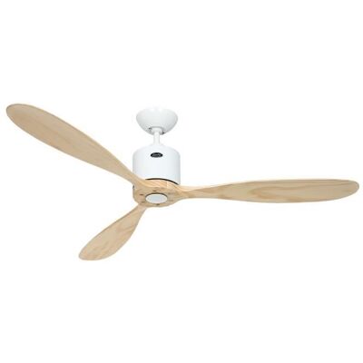 CasaFan Aeroplan Eco Ventilateur de plafond blanc/bois 132cm - Publicité CasaFan Aeroplan Eco Ventilateur de plafond blanc/bois 132cm - Publicité