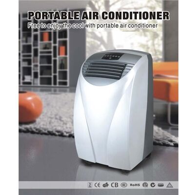 Climatiseur Mobile - KLAISER - MX120 - 12000 Btu - 3500W - Réversible - Blanc Blanc - Publicité Climatiseur Mobile - KLAISER - MX120 - 12000 Btu - 3500W - Réversible - Blanc Blanc - Publicité