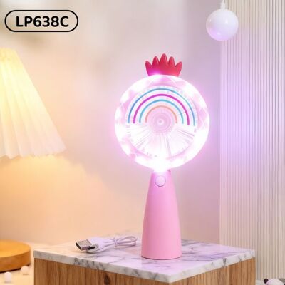 SANS MARQUE Mini Ventilateur à Main pour Enfants - Design Cartoon - USB - Lumineux - Silencieux-Ventilateur portatif Rose C - Publicité SANS MARQUE Mini Ventilateur à Main pour Enfants - Design Cartoon - USB - Lumineux - Silencieux-Ventilateur portatif Rose C - Publicité