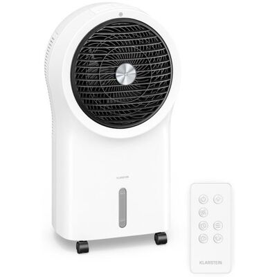 Rafraîchisseur dair Ventilateur - Klarstein Whirlwind - 320 m³/h - 6 l - 30 m² - 2 packs réfrigérants - 3 modes - 60 W Blanc - Publicité Rafraîchisseur dair Ventilateur - Klarstein Whirlwind - 320 m³/h - 6 l - 30 m² - 2 packs réfrigérants - 3 modes - 60 W Blanc - Publicité