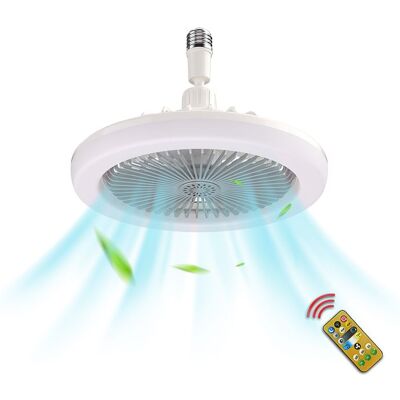 UVERBON Ventilateur de plafond LED avec télécommande 3 vitesses 3 températures de couleur idéal pour le salon et la chambre gris Gris - Publicité UVERBON Ventilateur de plafond LED avec télécommande 3 vitesses 3 températures de couleur idéal pour le salon et la chambre gris Gris - Publicité