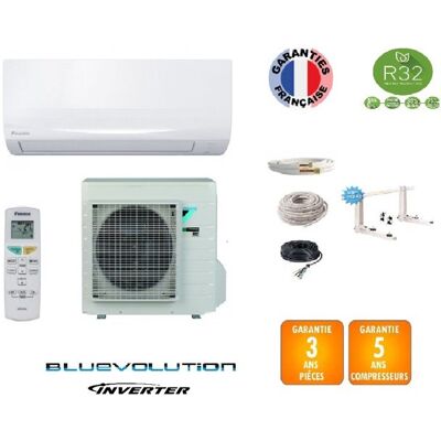 Daikin - FTXF35E RXF35E - Blanc - 3500 W - Split AC - Publicité Daikin - FTXF35E RXF35E - Blanc - 3500 W - Split AC - Publicité