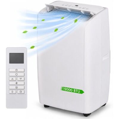 Climatiseur portable - KOOPER - 12000 Btu - Déshumidificateur intégré - Ventilateur - Pour pièces jusquà 26 m² Blanc - Publicité Climatiseur portable - KOOPER - 12000 Btu - Déshumidificateur intégré - Ventilateur - Pour pièces jusquà 26 m² Blanc - Publicité