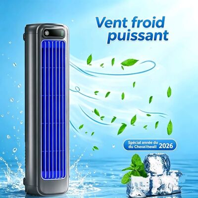 UVERBON Ventilateur sans pales 3 vitesses - Ventilateur tour - Minuterie 4H - Silencieux -Portable fan-Chargement USB Ventilateur colonne Noir - Publicité UVERBON Ventilateur sans pales 3 vitesses - Ventilateur tour - Minuterie 4H - Silencieux -Portable fan-Chargement USB Ventilateur colonne Noir - Publicité