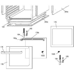 Vitre extérieure repère 178 Four cuisinière 42826362 ROSIERES Blanc - Publicité Vitre extérieure repère 178 Four cuisinière 42826362 ROSIERES Blanc - Publicité