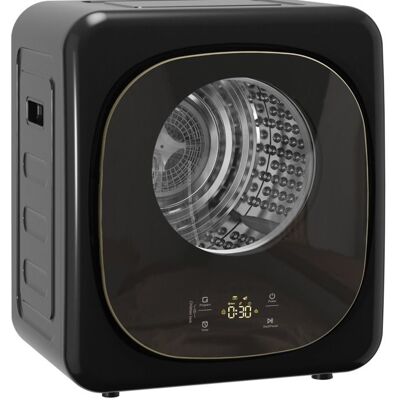 SENVIRO Sèche-linge condensation pompe à chaleur noir 4 kg compact écran tactile Noir - Publicité SENVIRO Sèche-linge condensation pompe à chaleur noir 4 kg compact écran tactile Noir - Publicité