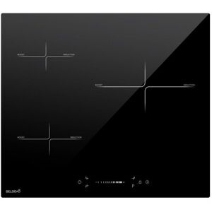 BELDEKO Plaque Induction Encastrable 3 Foyers - Puissance 7200W avec Booster et Commande Slider Intuitive Noir - Publicité BELDEKO Plaque Induction Encastrable 3 Foyers - Puissance 7200W avec Booster et Commande Slider Intuitive Noir - Publicité