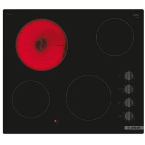 BOSCH Table De Cuisson Vitrocéramique 4 Foyers Commandes Latérales Noir - Publicité BOSCH Table De Cuisson Vitrocéramique 4 Foyers Commandes Latérales Noir - Publicité