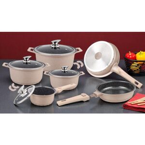 METTMANN Batterie de Cuisine Induction beige Beige - Publicité METTMANN Batterie de Cuisine Induction beige Beige - Publicité