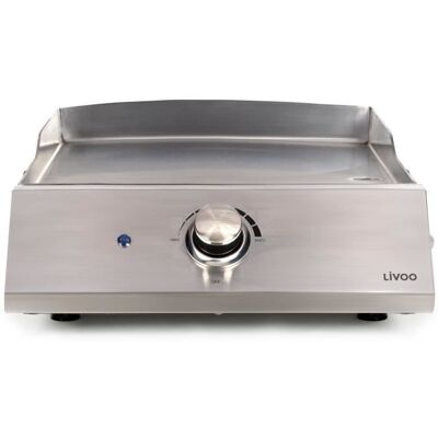 Plancha électrique inox - LIVOO - DOC292 - 2800W - Plaque amovible en acier inoxydable - Thermostat ajustable Gris - Publicité Plancha électrique inox - LIVOO - DOC292 - 2800W - Plaque amovible en acier inoxydable - Thermostat ajustable Gris - Publicité