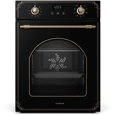 Klarstein Victoria Slim Four encastrable Slim 45 cm 49 L 10 fonctions Mode de nettoyage vapeur 2000 W Noir Noir - Publicité Klarstein Victoria Slim Four encastrable Slim 45 cm 49 L 10 fonctions Mode de nettoyage vapeur 2000 W Noir Noir - Publicité