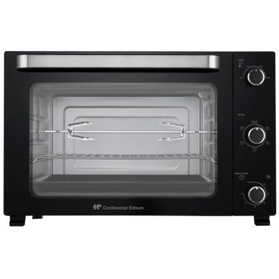 Minifour électrique - Chaleur tournante - CONTINENTAL EDISON - CEMF60B3 - Noir - L60 x H39 x P 48 cm - Publicité Minifour électrique - Chaleur tournante - CONTINENTAL EDISON - CEMF60B3 - Noir - L60 x H39 x P 48 cm - Publicité