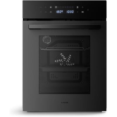 Klarstein Velaire Four Encastrable 45 cm 49L 10 Modes Classe A Triple Vitrage Nettoyage Facile Four Électrique Noir - Publicité Klarstein Velaire Four Encastrable 45 cm 49L 10 Modes Classe A Triple Vitrage Nettoyage Facile Four Électrique Noir - Publicité