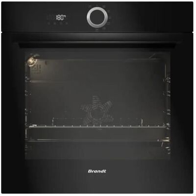 Four encastrable - BRANDT - BKFP974B - Pyrolyse - 73L - Électrique - Noir Noir - Publicité Four encastrable - BRANDT - BKFP974B - Pyrolyse - 73L - Électrique - Noir Noir - Publicité