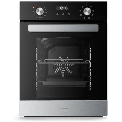Four encastrable - KLARSTEIN - Verosteel - 45 cm - 49 L - 8 modes Noir - Publicité Four encastrable - KLARSTEIN - Verosteel - 45 cm - 49 L - 8 modes Noir - Publicité