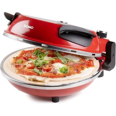Four à pizza électrique - DOMO - DO9284PZ - 1200 W - Ø 32 cm - Rouge Rouge - Publicité Four à pizza électrique - DOMO - DO9284PZ - 1200 W - Ø 32 cm - Rouge Rouge - Publicité