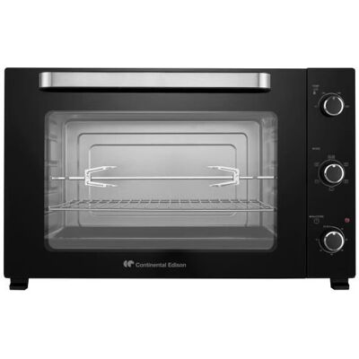 CONTINENTAL EDISON CEMF80B Mini Four - Convection, 75L, Noir - Publicité CONTINENTAL EDISON CEMF80B Mini Four - Convection, 75L, Noir - Publicité