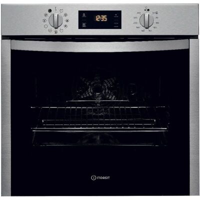 Indesit Four intégrable 71l 60cm pyrolyse inox - ifw5844pix Gris - Publicité Indesit Four intégrable 71l 60cm pyrolyse inox - ifw5844pix Gris - Publicité