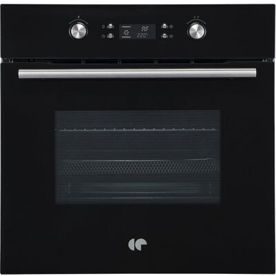 Four encastrable pyrolyse - Chaleur tournante Brassée - CONTINENTAL EDISON - CEF72PBAF - Noir - 595 x 575 - 595 cm Noir - Publicité Four encastrable pyrolyse - Chaleur tournante Brassée - CONTINENTAL EDISON - CEF72PBAF - Noir - 595 x 575 - 595 cm Noir - Publicité