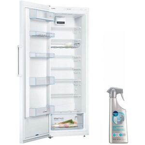 BOSCH Réfrigérateur Frigo simple porte blanc 324L Froid Brassé PowerVentilation Blanc - Publicité BOSCH Réfrigérateur Frigo simple porte blanc 324L Froid Brassé PowerVentilation Blanc - Publicité
