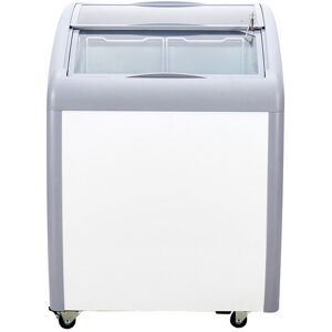 Vitrine Réfrigérée à Crème Glacée Commerciale-Duoku-Comptoir à Glace 154 L-Congélateur Mobile-2 Portes Coulissantes en Verre Blanc - Publicité Vitrine Réfrigérée à Crème Glacée Commerciale-Duoku-Comptoir à Glace 154 L-Congélateur Mobile-2 Portes Coulissantes en Verre Blanc - Publicité