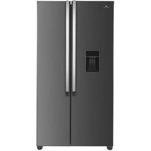 Réfrigérateur américain Continental Edison - CERA532NFIXD - 2 portes - 529L - L90 cm xH177 cm - Inox Gris - Publicité Réfrigérateur américain Continental Edison - CERA532NFIXD - 2 portes - 529L - L90 cm xH177 cm - Inox Gris - Publicité