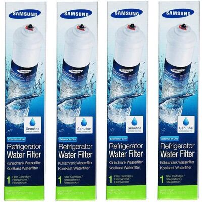 Cartouche filtre à eau Samsung DA29-10105J - 2000L - Publicité Cartouche filtre à eau Samsung DA29-10105J - 2000L - Publicité
