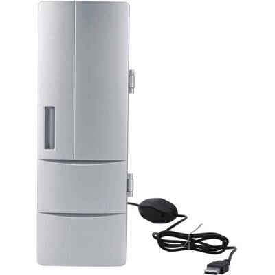 Mini-réfrigérateur portable Fafeicy - USB - 1 porte - 820g - Publicité Mini-réfrigérateur portable Fafeicy - USB - 1 porte - 820g - Publicité