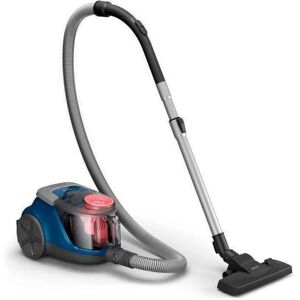Aspirateur sans sac - PHILIPS - XB2123/09 - Série 2000 PowerCyclone 4 - 850W - 77db - Bleu/rose Bleu - Publicité Aspirateur sans sac - PHILIPS - XB2123/09 - Série 2000 PowerCyclone 4 - 850W - 77db - Bleu/rose Bleu - Publicité